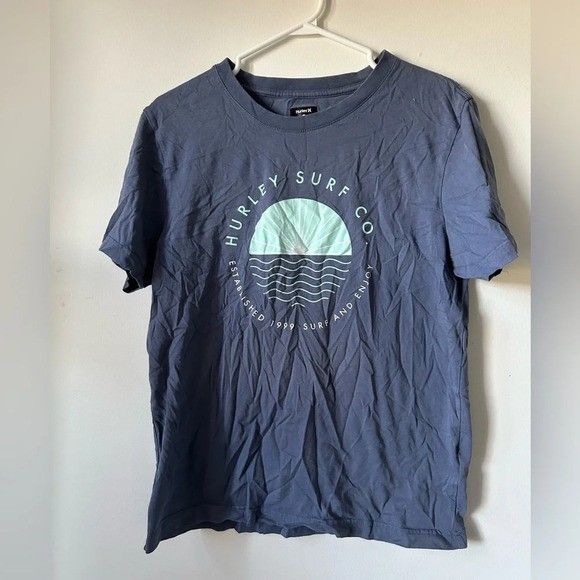 Hurley Men’s Blue Graphic Tee