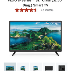 32” smart TV  1080  Excellent Condition, like new