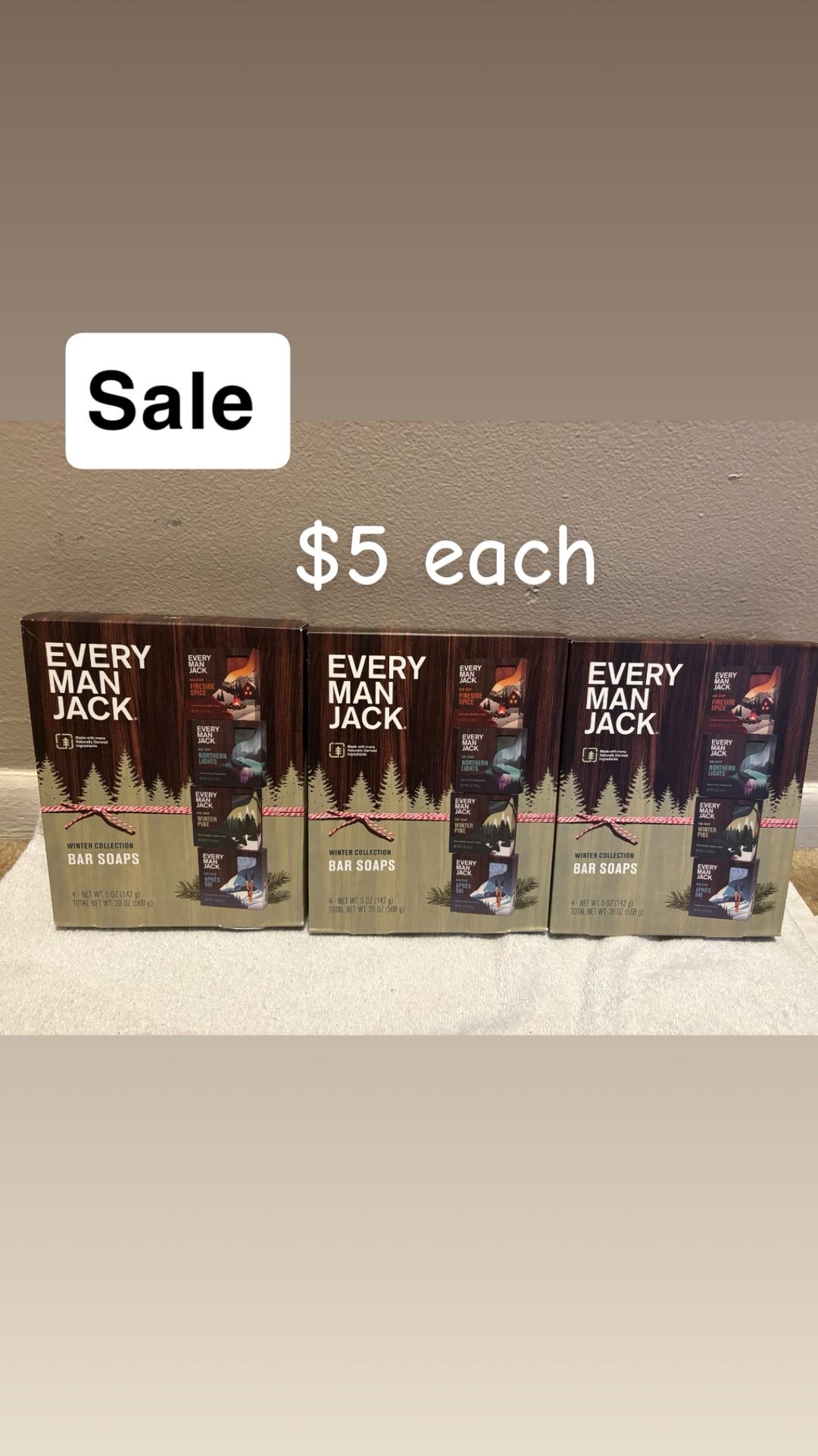 Every Man Jack Bar Soap Gift Set