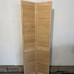 Unfinished Wood Interior Closet Bi-Fold Door 78 3/4” x 29.5”