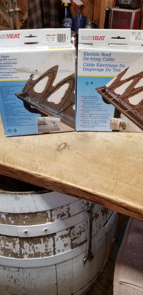 EASYHEAT - Roof And Gutter De-Icing Kits