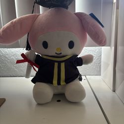 My Melody Graduation Plushie 