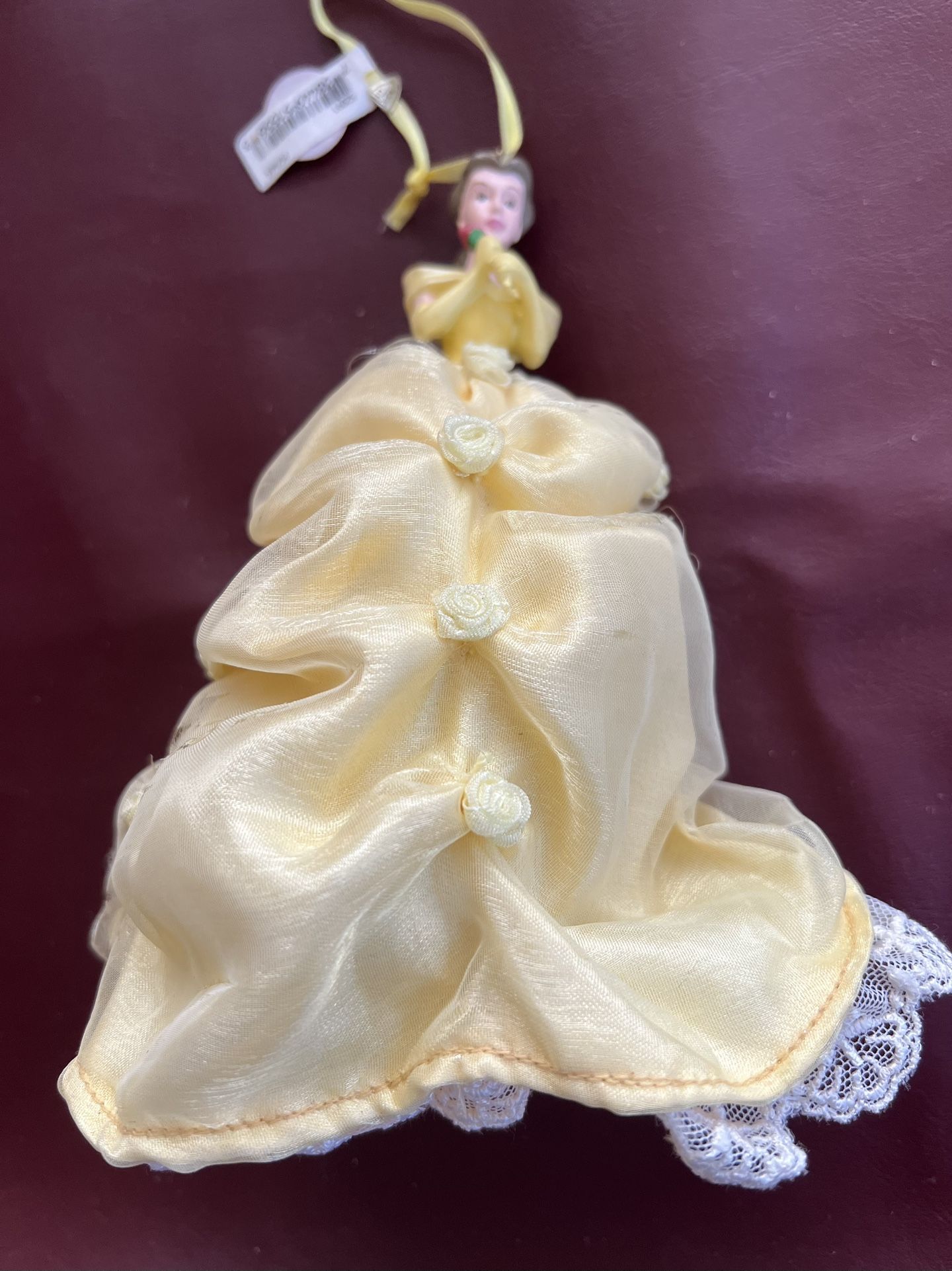 Disney store Princess Ornament BELLE Beauty & the Beast