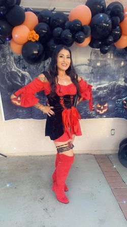 Pirate Costume with Hat Size Medium