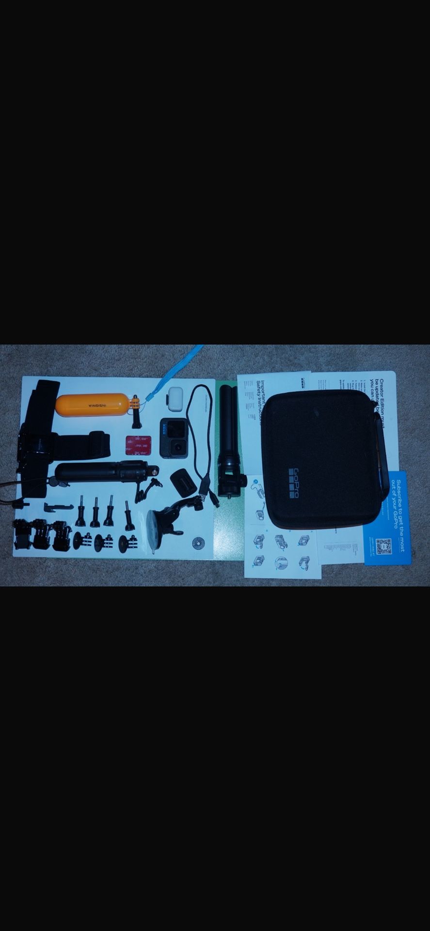 GoPro HERO12 Black + Huge Accessory Bundle (512GB Memory Included!)