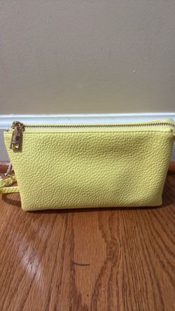 Yellow Cross Body Purse