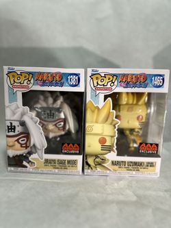 Jiraya Sage Mode And Naruto Link Mode
