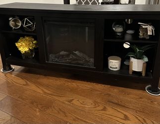 Tv Stand With FirePlace