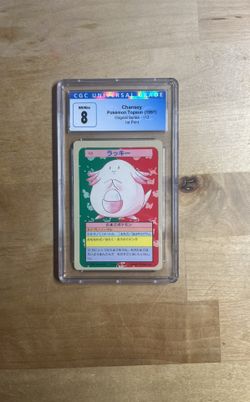 Pokémon Topsun Chansey Blue Back CGC 8