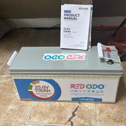 Lithium Iron Phosphate Deep Cycle Battery 