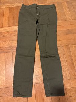 H&M Olive Green Skinny Pants Size 29