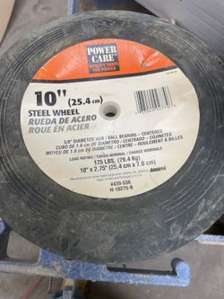 10 inch Power Carer, steel wheel