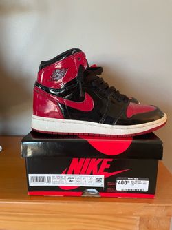 Air Jordan 1 retro high red/black patent