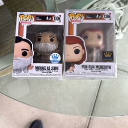 Funko Pop The Office Exclusive Michael And Meredith Set