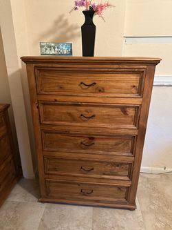 Wood dresser