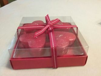 Candles hearts