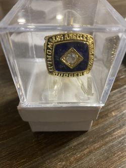 Dodgers World Series Ring $40 