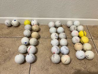 38 Practice Golf Balls