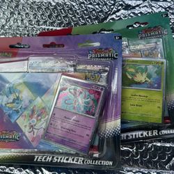 Pokémon Prismatic Evolution Sticker Collection 