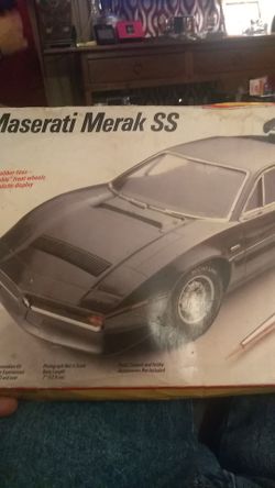 Maserati Marek as model