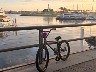 Purple smash throne bike
