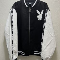 Men’s Playboy Varsity/Bomber Vintage Jacket Size XL In Men
