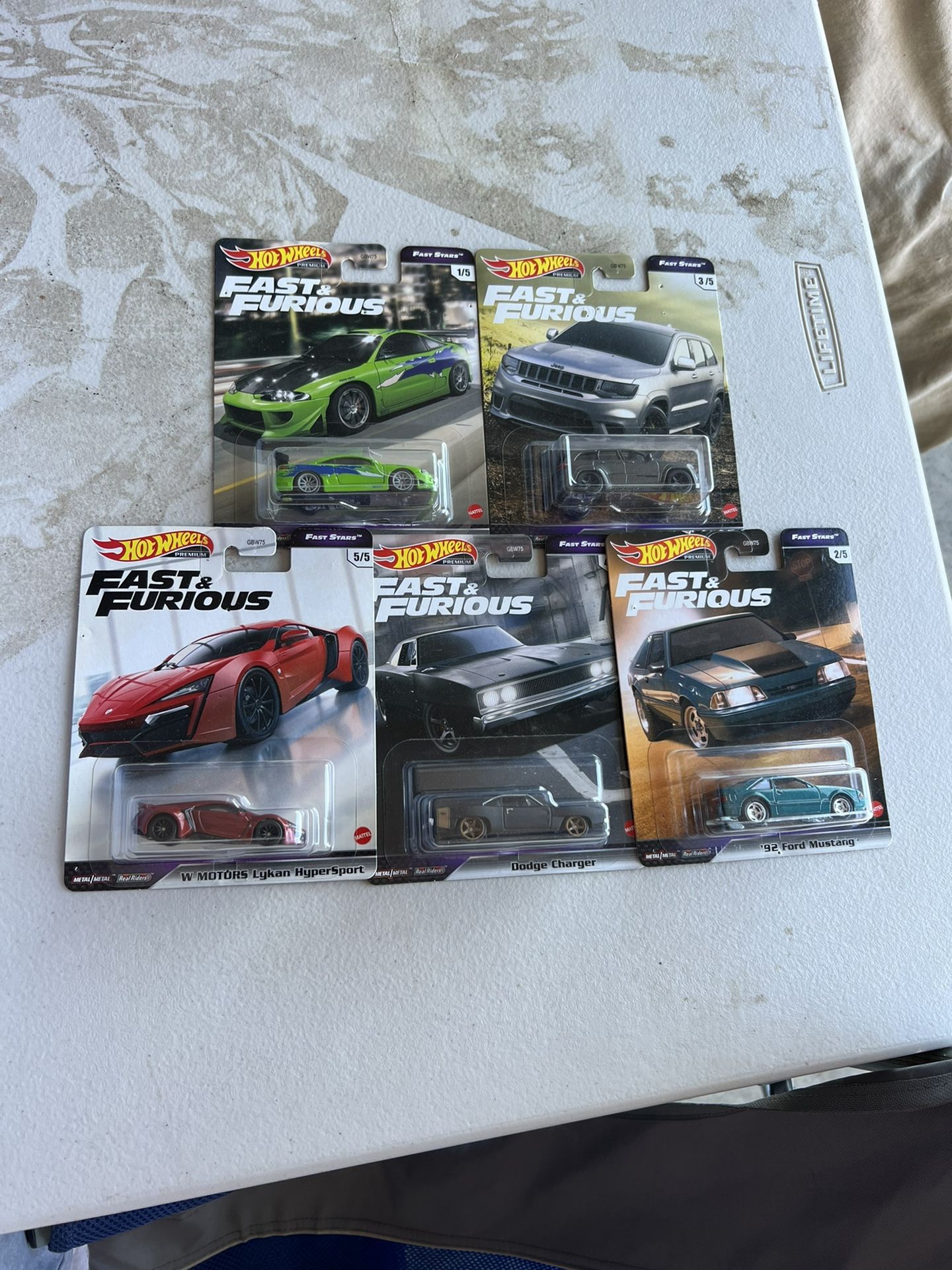 Hot Wheels Set Fast & furious 