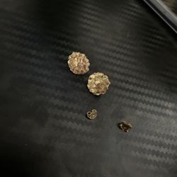 nugget earrings
