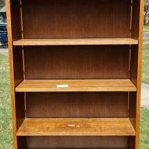 Oak Stickley 6 Shelf Bookcase

