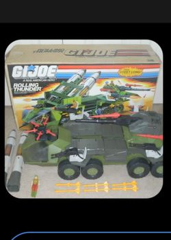 G.I. Joe Rolling Thunder Vehicle with Box