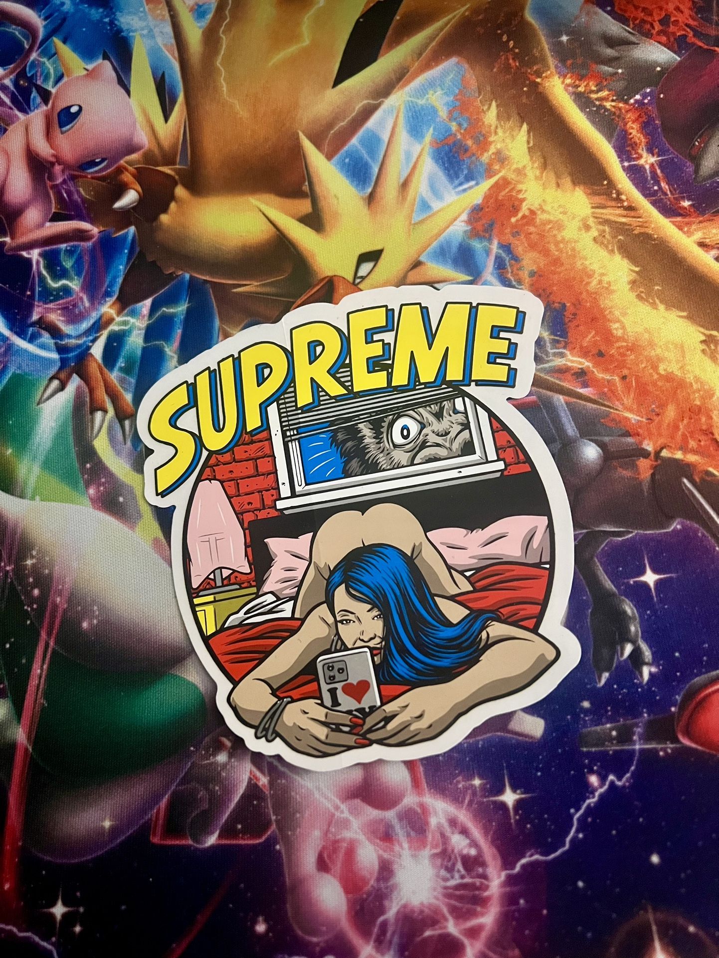 Supreme bedroom sticker new SS25
