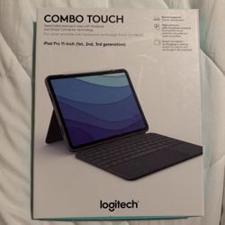 Logitech Combo Touch Keyboard For iPad Pro 1st, 2nd, 3rd, 4th Generation 