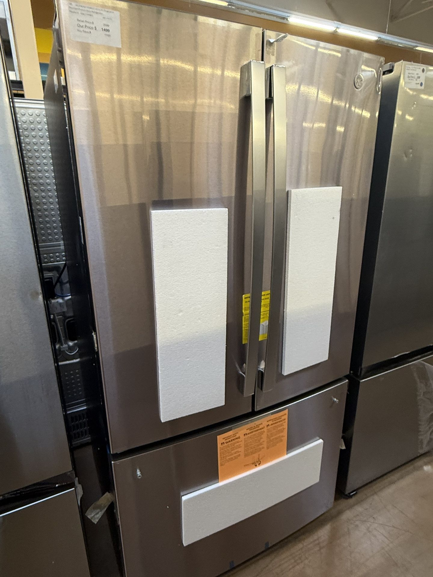 GE french door refrigerator 27 cu ft