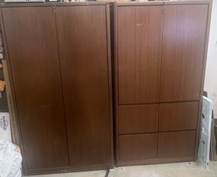Wood File Cabinet (Steelcase)