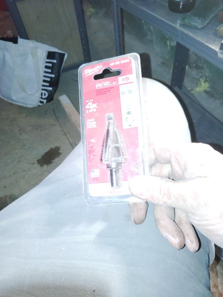 Milwaukee Jamfree Step Drill Bit