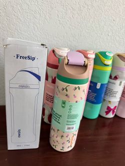 32oz Style Insulated Water Bottle – Cute Cartoon Design, Leak Proof, Built-in Straw, Reusable Tumbler for Travel & School & Work