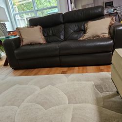 Electric Leather 2 Seater Recliner