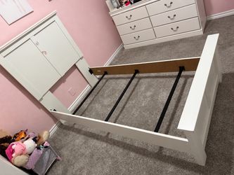 White Twin Bed Frame – Heavy Duty, Sturdy & Easy to Assemble
