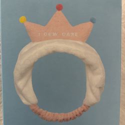 NEW I DEW CARE PINK TIARA HEADBAND $4!!!