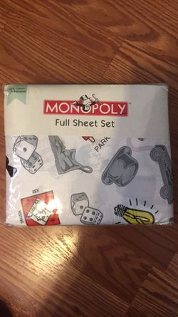 Monopoly Sheet Set