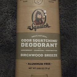 Dr Squatch deodorants