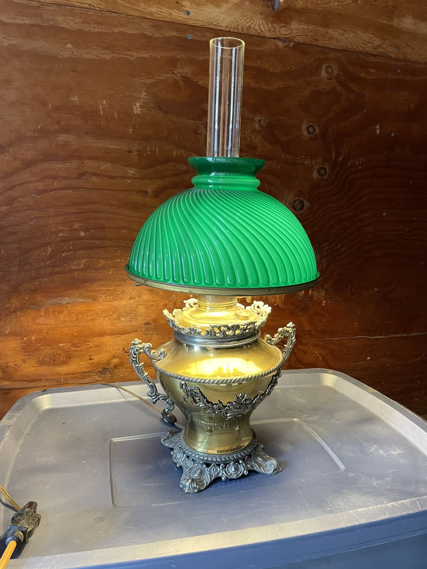 Antique New Rochester Lamp