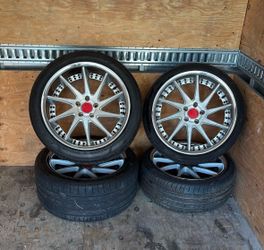 20” Rims And Tires