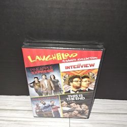 Laugh Out Loud 4-Movie Collection- New Sealed- Pineapple Express, The Interview