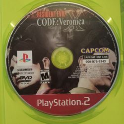 Ps2 Resident Evil Code:Veronica X