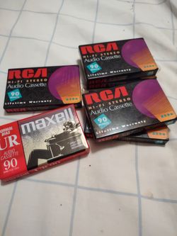Maxwell And RCA Cassette Tapes