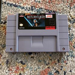 Super Nintendo Star Wars Super Return Of The Jedi