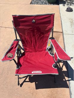 Red/black GCI adult chair