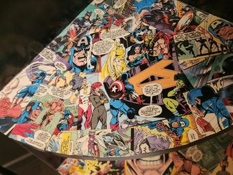 Marvel Comic Shelf