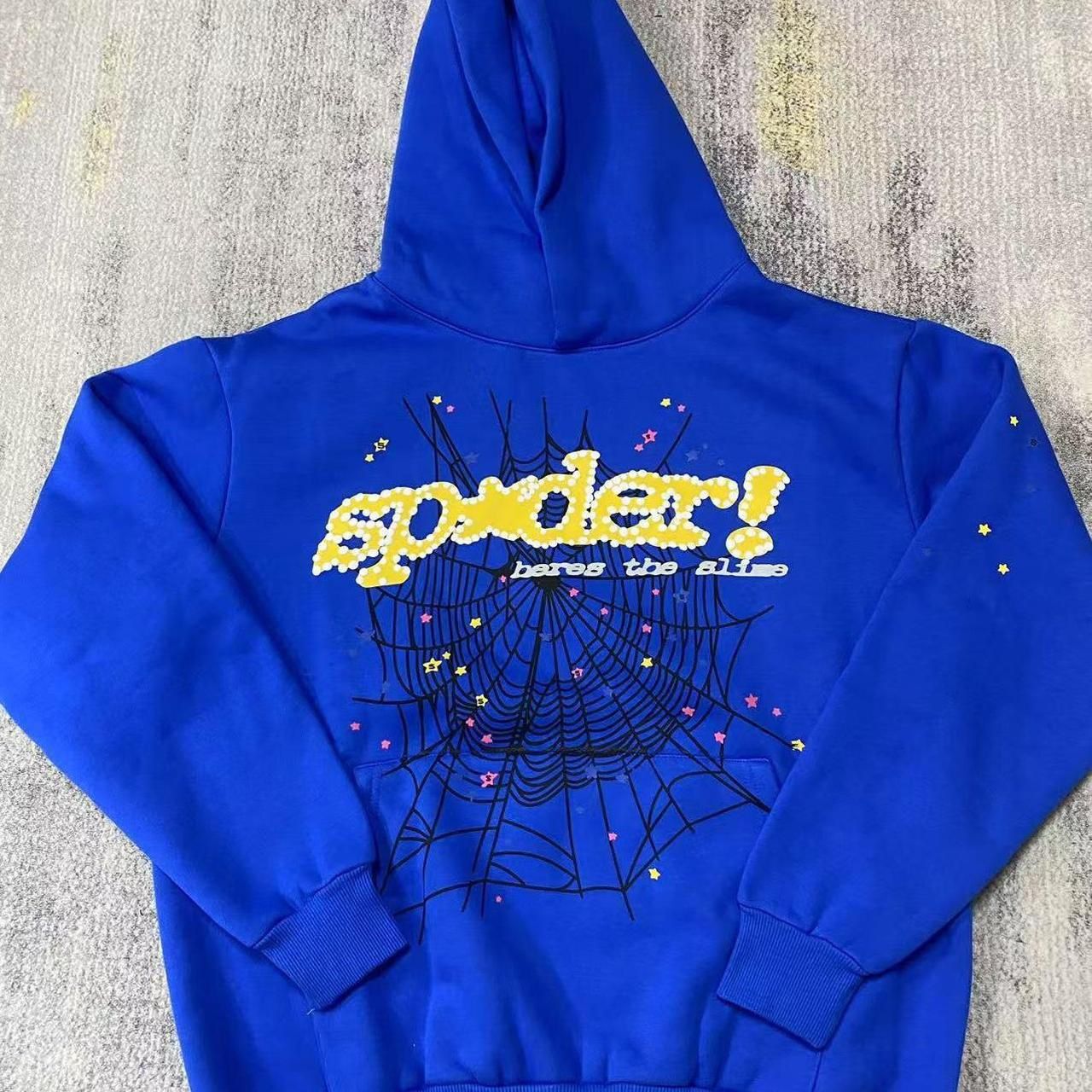 Sp5der Hoodie 'TC Blue'
